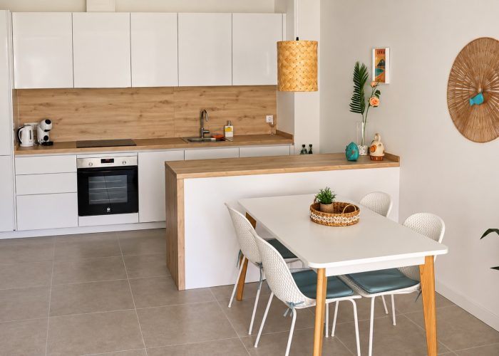 Keuken en eetkamer