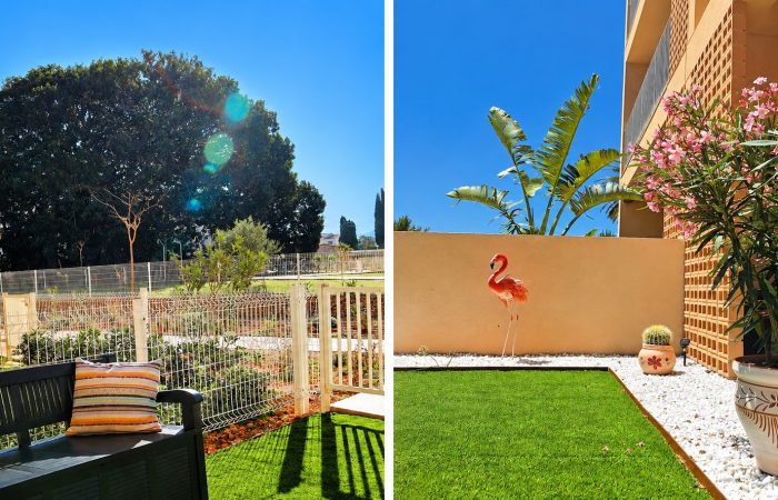 Tuin bank en oleader