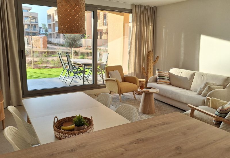 Woonkamer appartement flor y mar